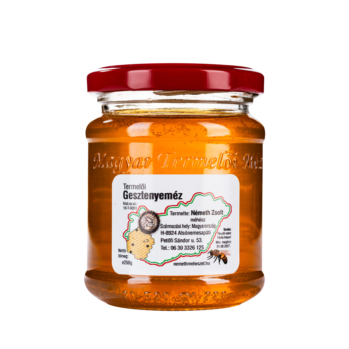 Gesztenyeméz 0,25kg