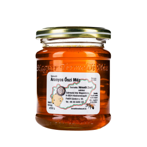Aranyos őszi méz 0,25kg