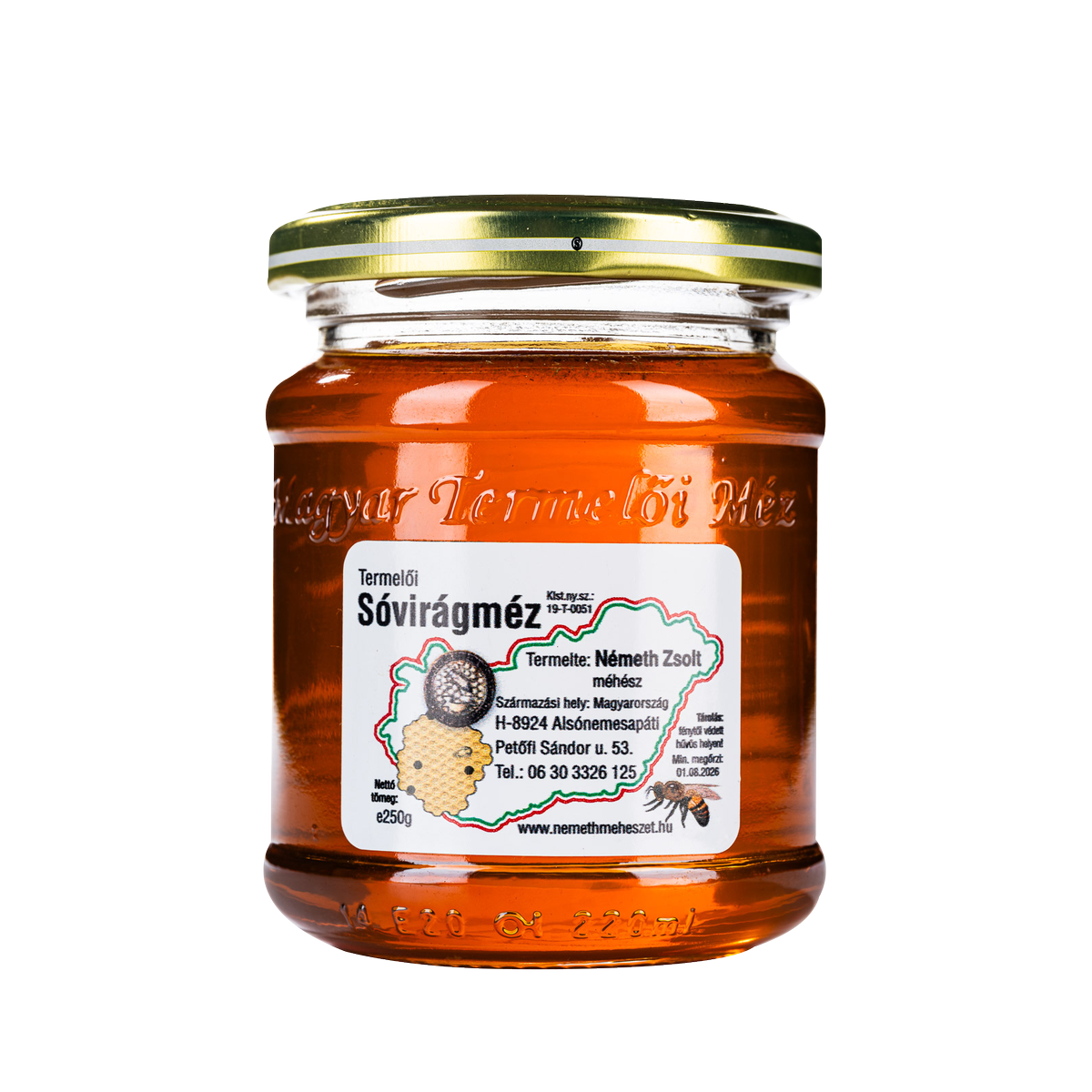 Sóvirágméz 0,25kg
