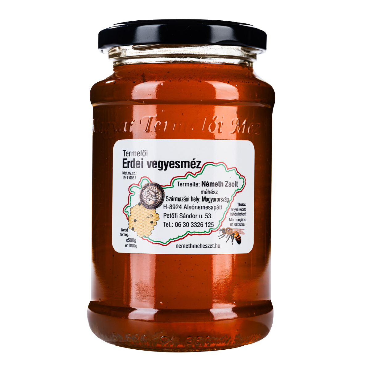 Erdei vegyesméz 0,5kg