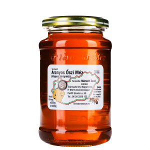 Aranyos őszi méz 0,5kg