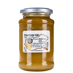 Propoliszos méz 0,5 kg